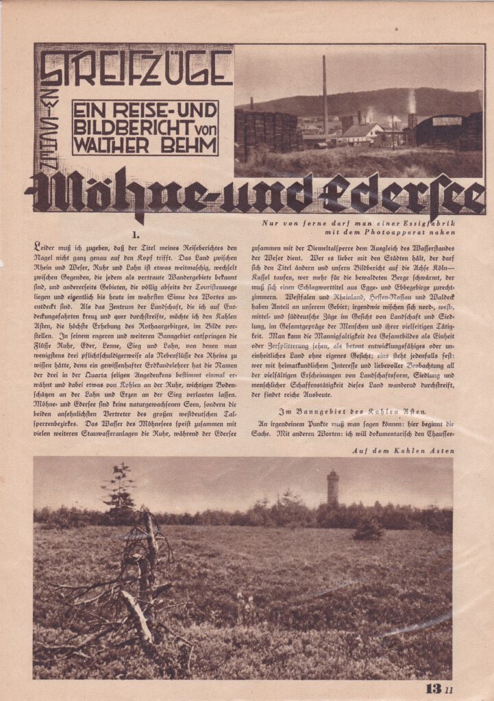 streifzüge zwischen möhne und edersee 1938 1